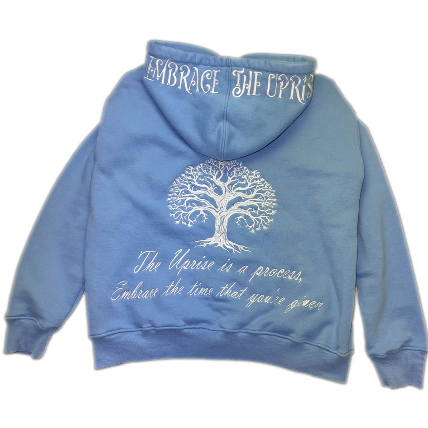 Premium 'Process' Hoodie - Carolina Blue